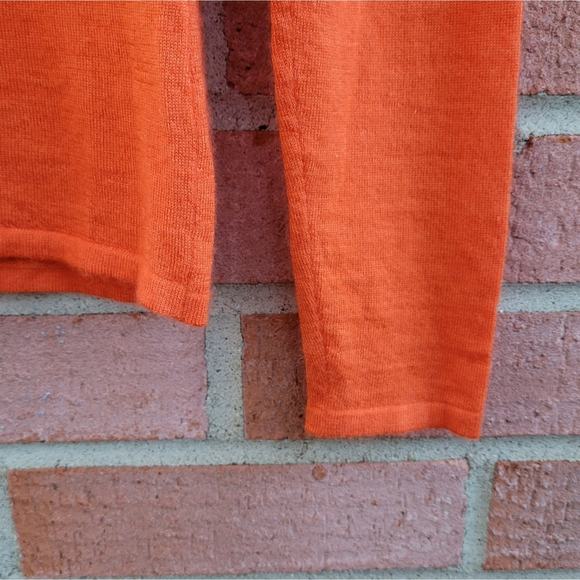Ralph Lauren Collection Cashmere Silk Crewnwck Pullover Sweater Orange Small - Picture 6 of 7